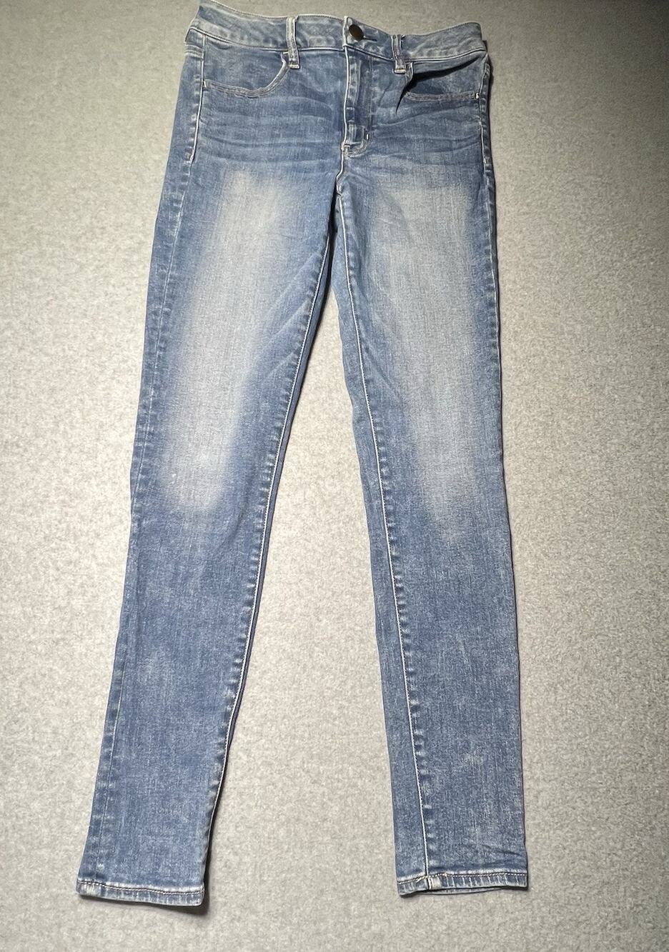 American Eagle Women's Super Stretch X High Rise Jegging Size 8 Regular